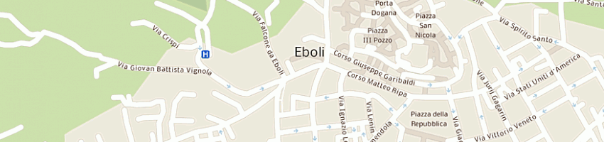 Mappa della impresa unitalsi a EBOLI