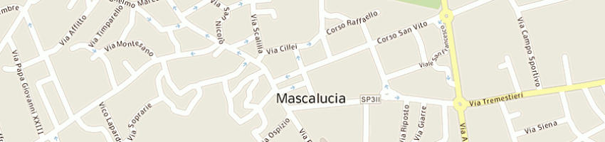 Mappa della impresa cogemar del geom carmelo marchese e c sas a MASCALUCIA