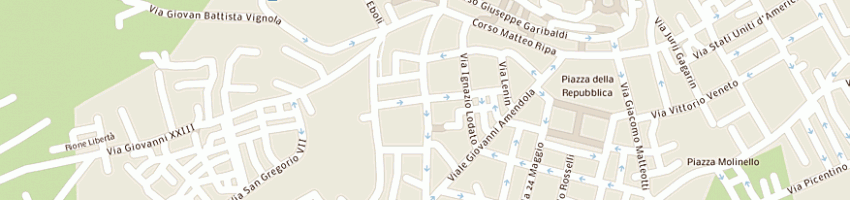 Mappa della impresa pagano michele a EBOLI