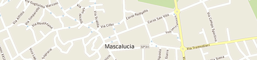 Mappa della impresa vasta michele a MASCALUCIA