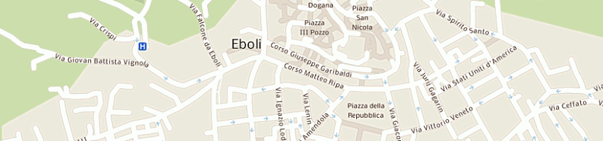 Mappa della impresa casa del bambino di ardia mario a EBOLI