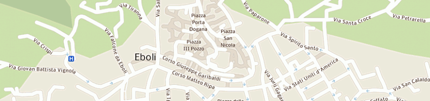 Mappa della impresa cogas spa a EBOLI