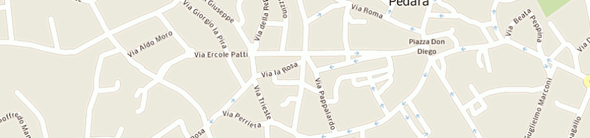 Mappa della impresa guardo hi-fi car di guardo mario a PEDARA