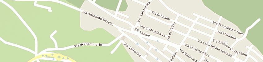 Mappa della impresa ficara salvatore a CANICATTINI BAGNI