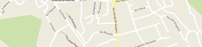 Mappa della impresa la ginestra di indelicato francesca e c sas a MASCALUCIA