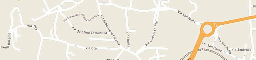Mappa della impresa spampinato domenico a CATANIA