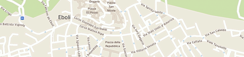 Mappa della impresa vernosce alfredo a EBOLI