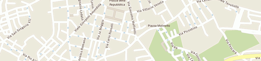 Mappa della impresa associazione nazionale scuole italiane a SALERNO