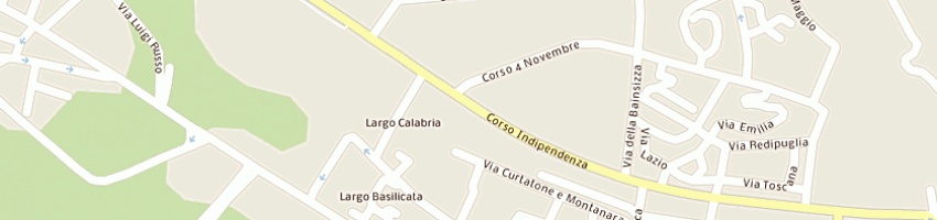 Mappa della impresa sorge e tropea snc di sorge luigi e c a CATANIA