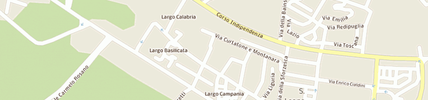 Mappa della impresa scaffidi muta giuseppe a CATANIA
