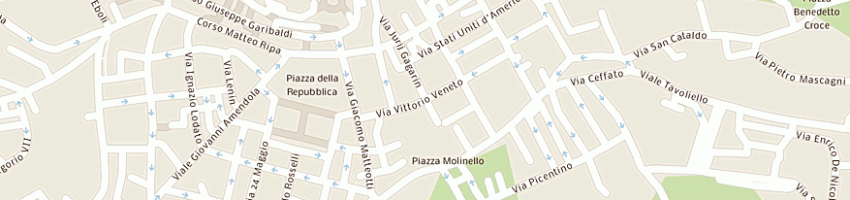 Mappa della impresa tam tam di di biase francesco saverio a EBOLI