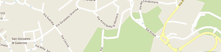Mappa della impresa centro culturale e ricreativo terza eta' a GRAVINA DI CATANIA