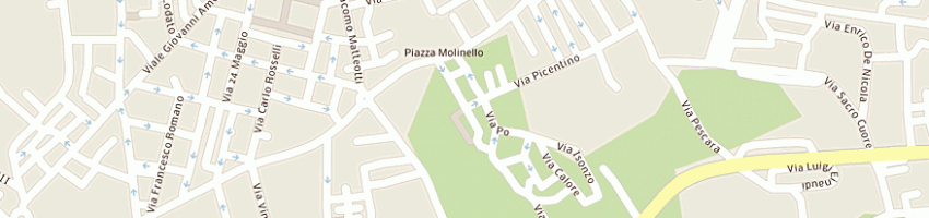 Mappa della impresa giallorenzo a autofficina a EBOLI