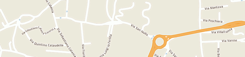 Mappa della impresa q e q srl a CATANIA