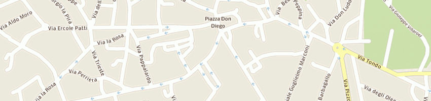 Mappa della impresa sovim immobiliare di moschetto antonino a PEDARA