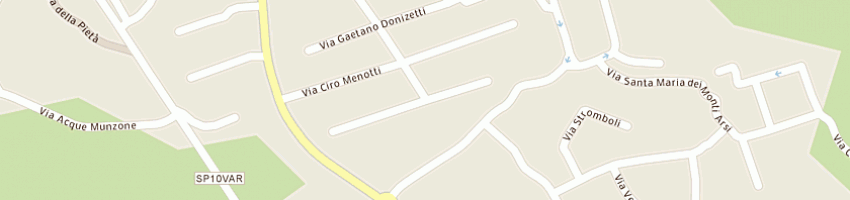 Mappa della impresa arena francesco a MASCALUCIA