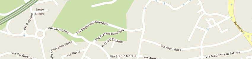 Mappa della impresa meridional cereali - srl a GRAVINA DI CATANIA