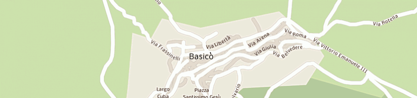 Mappa della impresa biondo paola a BASICO 