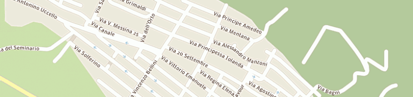 Mappa della impresa poste italiane epe a CANICATTINI BAGNI