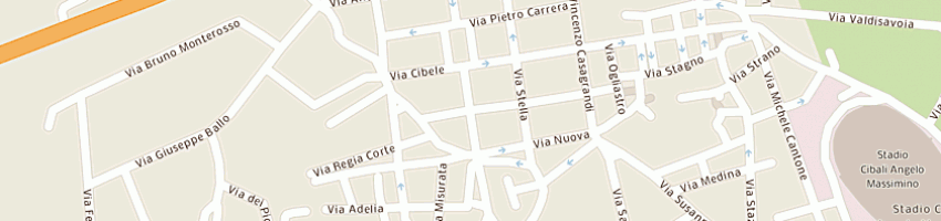 Mappa della impresa nic srl nuova impresa costruzioni a CATANIA