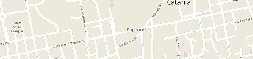Mappa della impresa megauto srl a CATANIA
