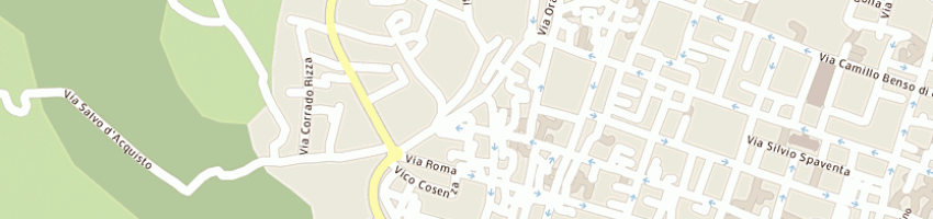 Mappa della impresa pizzeria la giara a NOTO