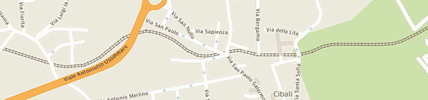 Mappa della impresa t m auto srl a CATANIA