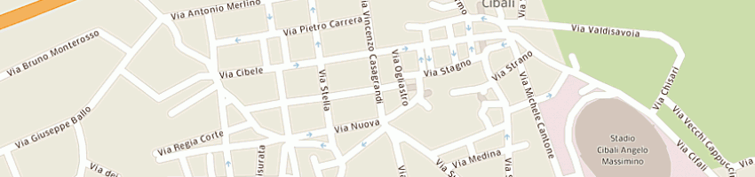 Mappa della impresa missione chiesa-mondo a CATANIA