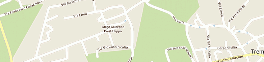 Mappa della impresa consorzio produttori bionature - soc coop a rl a TREMESTIERI ETNEO