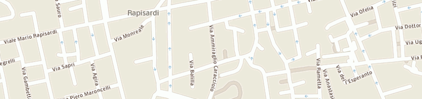 Mappa della impresa pescheria mare blu di vasta luigi a CATANIA