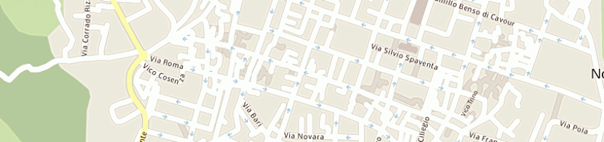 Mappa della impresa iuvara roberto a NOTO