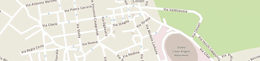 Mappa della impresa pane carlo a CATANIA