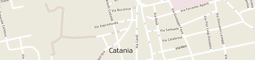 Mappa della impresa di muni silvio a CATANIA