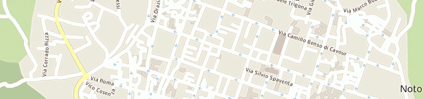 Mappa della impresa municipio di noto a NOTO