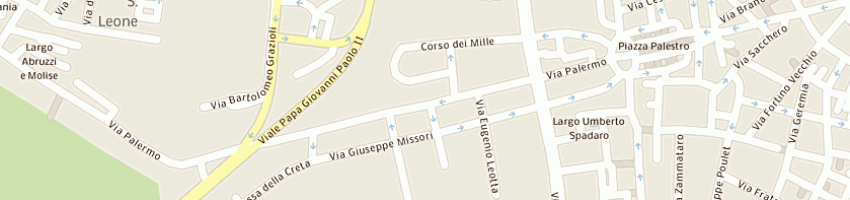 Mappa della impresa legnoinox srl a CATANIA