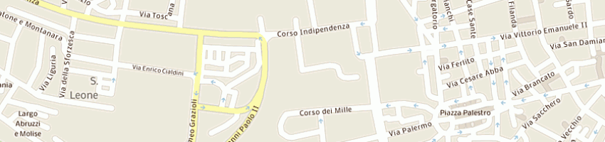 Mappa della impresa ics sas a CATANIA