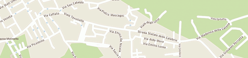 Mappa della impresa d e d supermercati srl a EBOLI