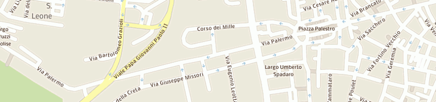 Mappa della impresa viscuso giuseppe a CATANIA