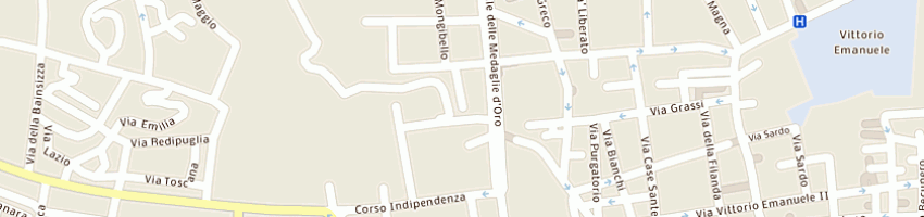 Mappa della impresa distefano giovanni a CATANIA