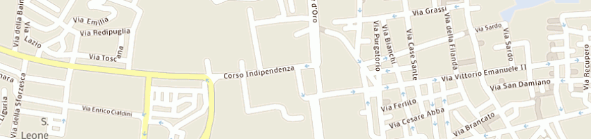 Mappa della impresa rizza salvatore a CATANIA