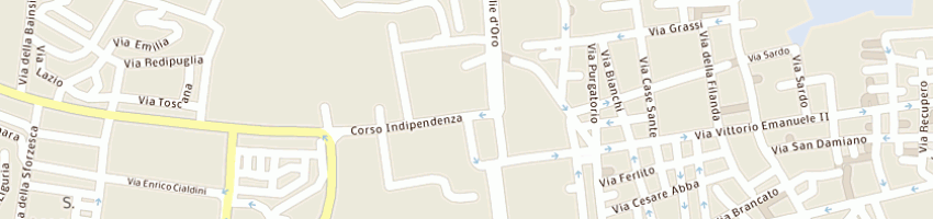 Mappa della impresa spitalieri nunzio a CATANIA
