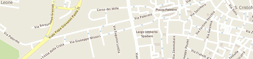 Mappa della impresa fratelli paglini a CATANIA