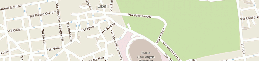 Mappa della impresa universita' degli studi a CATANIA