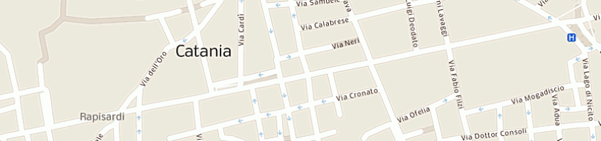 Mappa della impresa caruso alessia a CATANIA