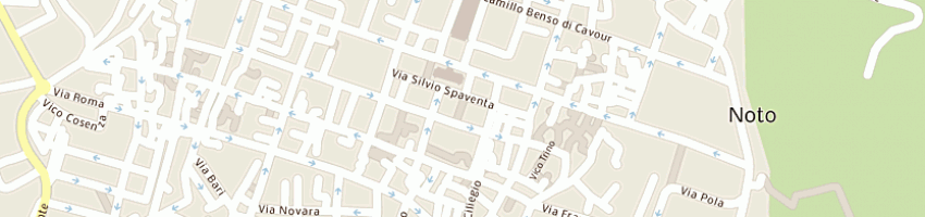 Mappa della impresa sporting club noto a NOTO