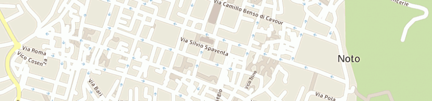 Mappa della impresa istituto suore francescane a NOTO