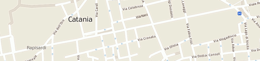Mappa della impresa fincom di moncada francesco a CATANIA