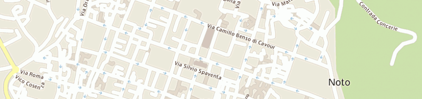 Mappa della impresa ufficio amministrativo diocesano a NOTO