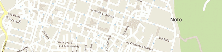 Mappa della impresa cstudio architetti a NOTO