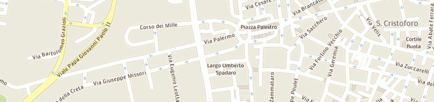 Mappa della impresa zucchero mario a CATANIA